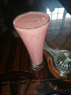 A picture of Baobab antioxidant smoothie.