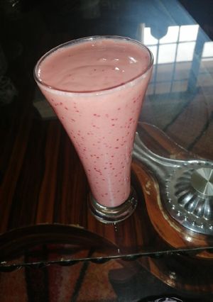 A picture of Baobab antioxidant smoothie.