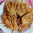 Jamur enoki krispi