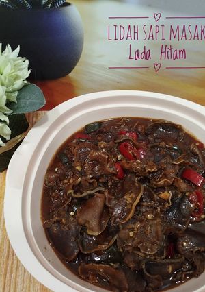 Foto resep Lidah Sapi Masak Lada Hitam