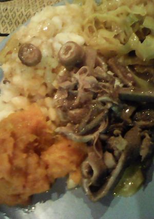 A picture of Tripe pieces.