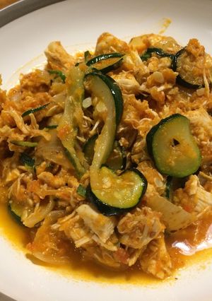 Foto resep Ayam Sisa: Mousakka Tumis Style