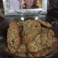 Una foto de Galletas de avena y pasas