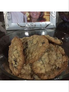 Una foto de Galletas de avena y pasas