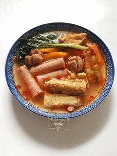 Foto resep Steamboat ala TomYum Sop (Kaldu Sayuran)