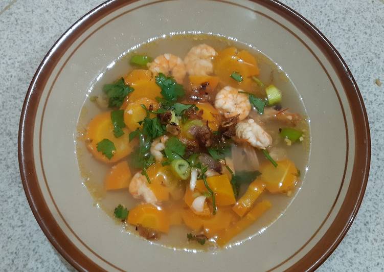 Bagaimana Membuat Sop Udang #BukaPuasaku, Bisa Manjain Lidah