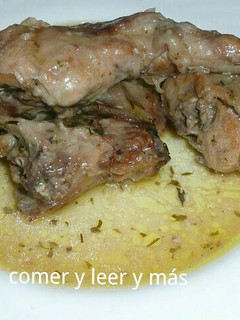 Una foto de Conejo a las hierbas