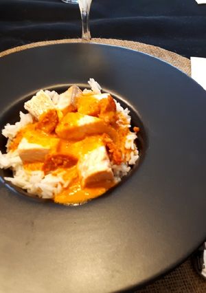 Une photo de Saumon au chorizo