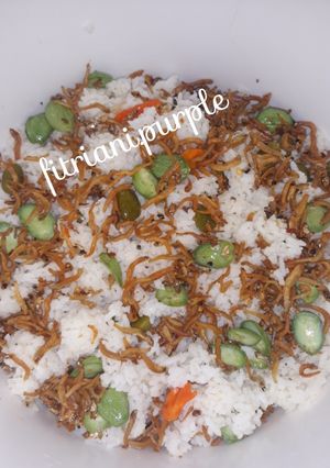 Foto resep Nasi Liwet Teri + Pete