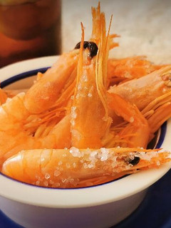 Una foto de Tapa de Gambas saladas de Huelva