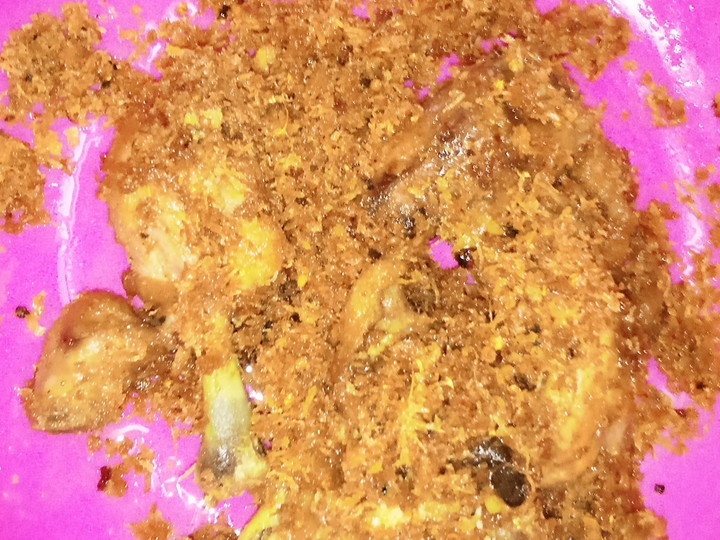 Resep Ayam goreng serundeng Anti Gagal