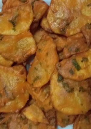 A picture of Maru bhajia#4weeks challenge#.