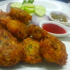 A picture of Crispy Cabbage Fritters.