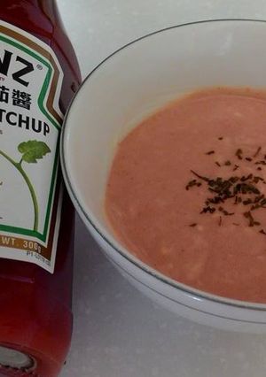 [亨氏番茄醬]自製蒜味千島醬 的食譜成品照片