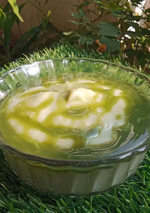 Foto resep Bubur Sumsum Matcha