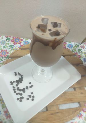 A picture of Cocoa chocolate drink.