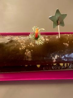 Une photo de Bûche mousse au chocolat