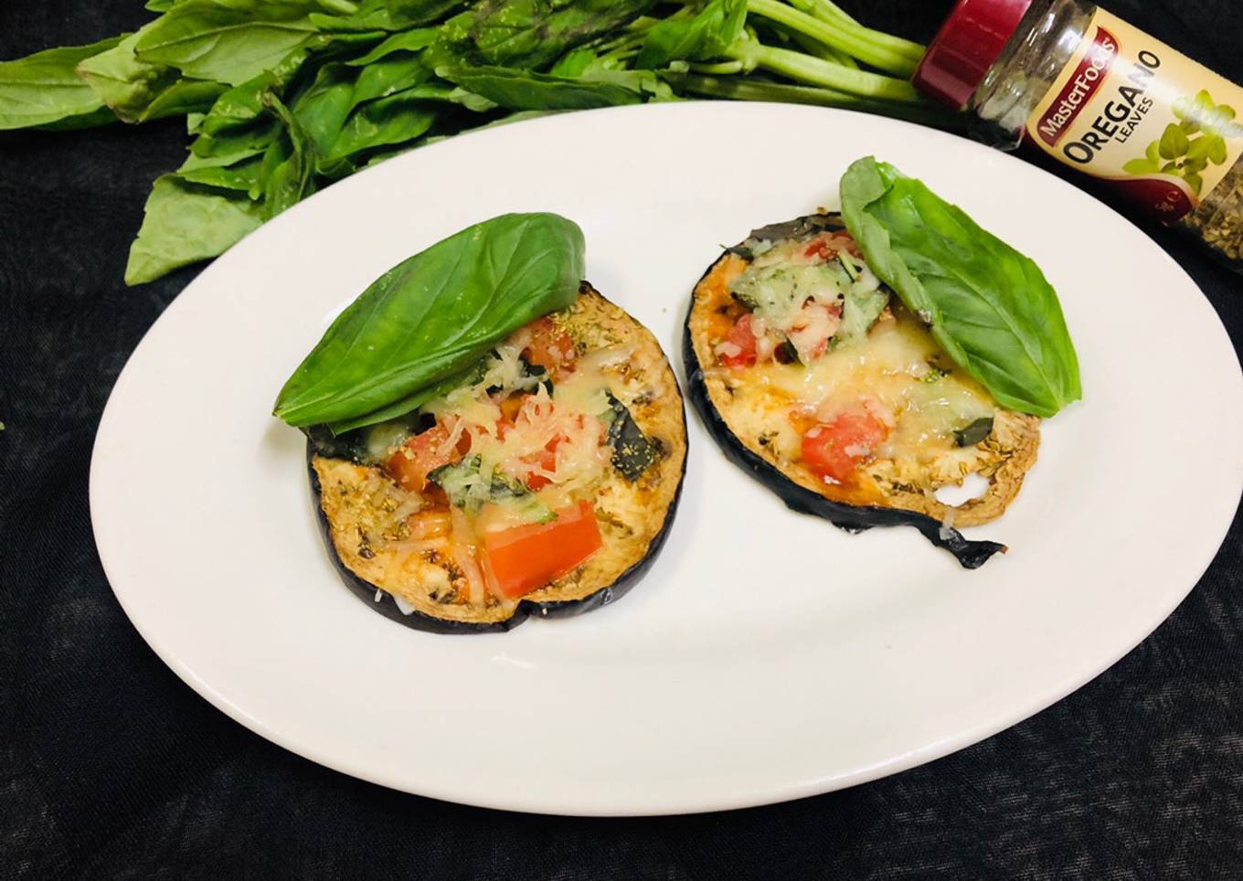Eggplant Mini Pizza