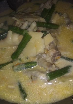 Foto resep Rebung masak santan