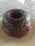 Budín de vino tinto!