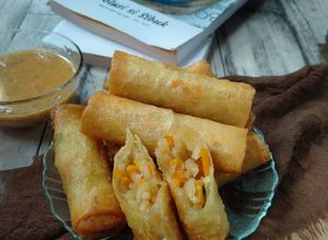 Foto resep Lumpia isi bengkuang wortel