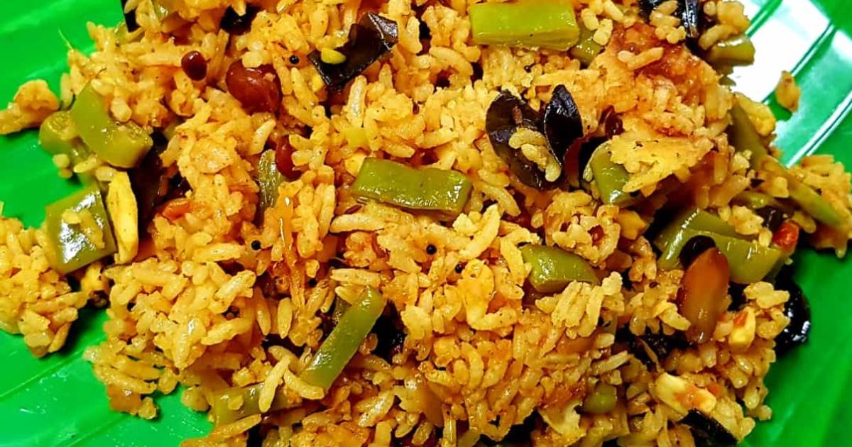 Broad beans Rice Recipe by Prasel Cookpad