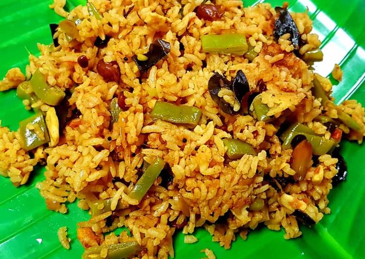 Recipe of Super Quick Homemade Broad beans Rice