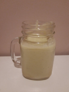 Una foto de Batido de aguacate y piña