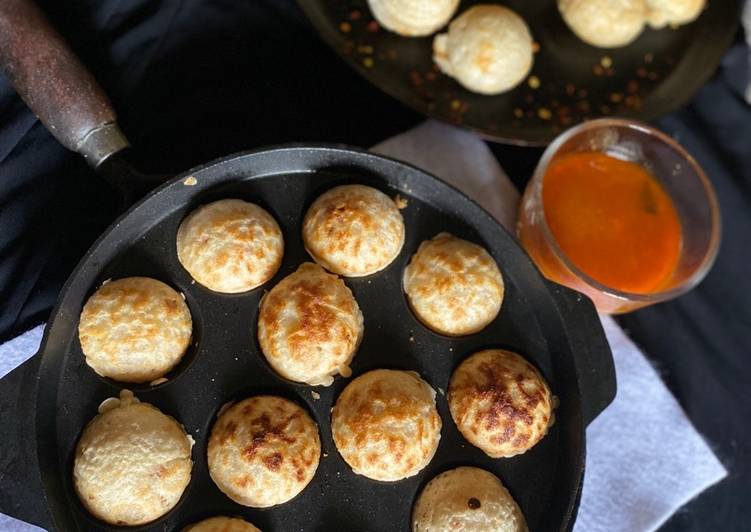 Recipe of Quick Cheese filled Poha Appe