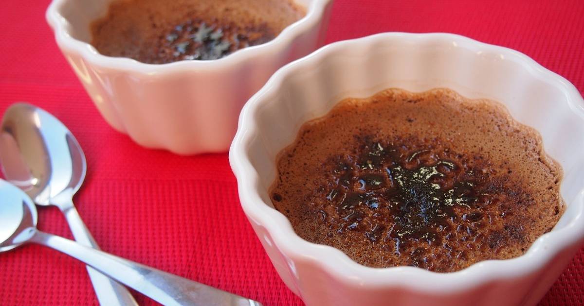 Crème Brûlée de chocolate Receta de RecetasPorUnTubo- Cookpad