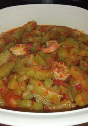 Foto resep Pare Udang Balado