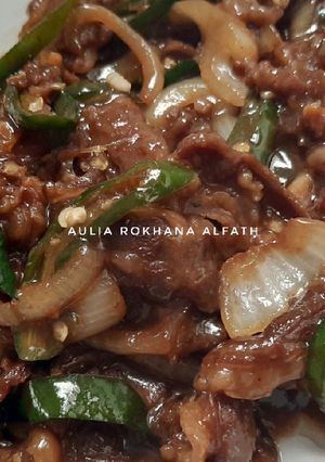 Foto resep Tumis Daging Saus Teriyaki