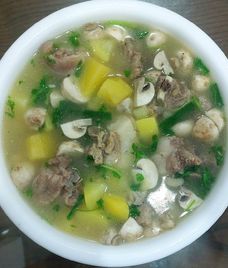 canh khoai mỡ