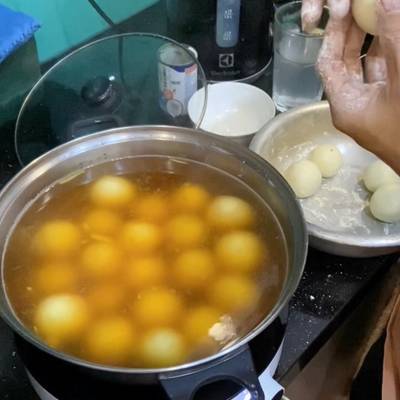 Cách Làm Món Chè trôi nước (đường thốt nốt) của Phuong Nguyen - CookpadThêm CooksnapChia sẻ-image