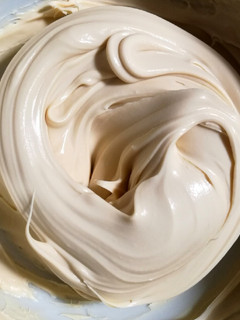 Una foto de Crema de mascarpone con soja