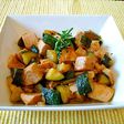 Atún fresco con calabacines al romero 🐠