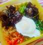 Easy Ways Make Recipes Bibimbap / nasi campur Korea the Can Spoil the Tongue Can Pamper Your Tongue.