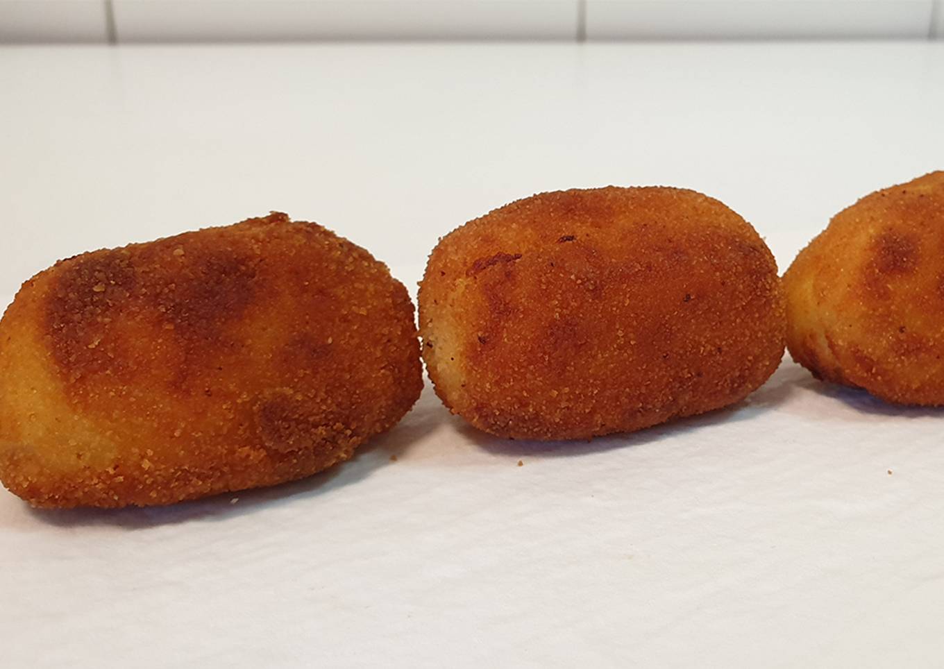 Croquetas de jamón y huevo