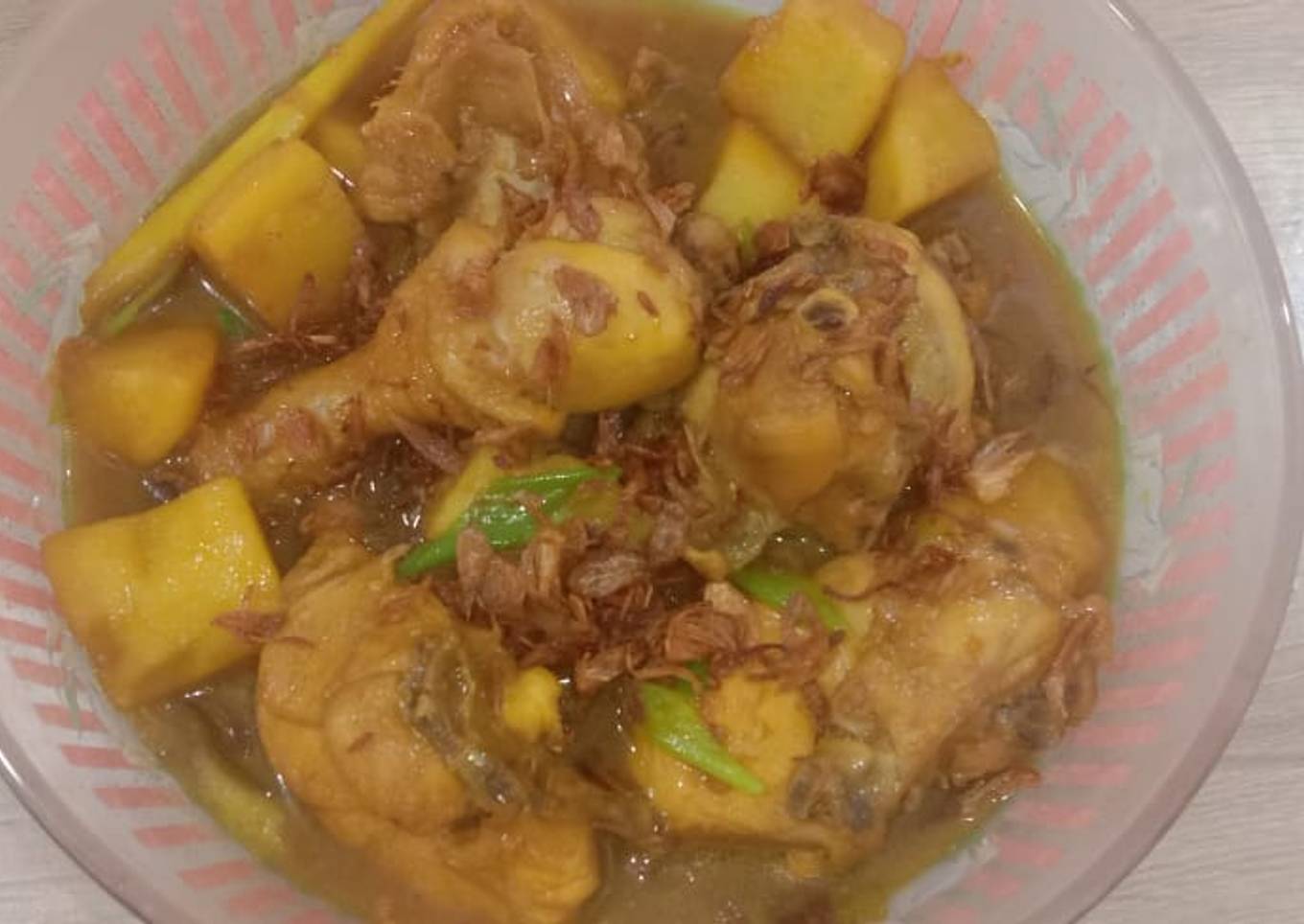 Semur ayam kentang