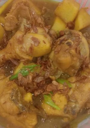 Foto resep Semur ayam kentang