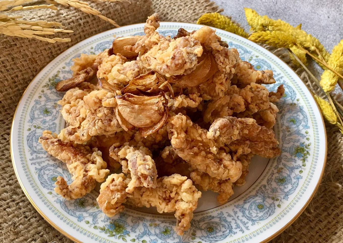 Ayam Fillet Goreng Bawang Putih / Garlic Chicken Fillet