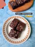Shiny Fudgy Brownies 1Telur