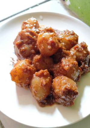 Foto resep Cilok bumbu kacang