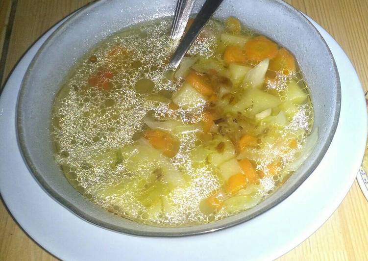 Sayur Sop Praktis anak kos