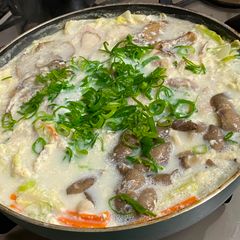 A picture of Japanese Soy Milk Nabe 豆乳鍋.