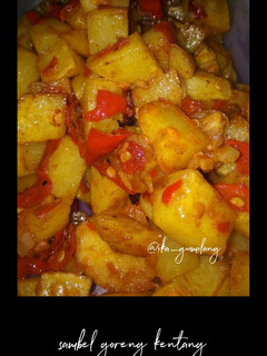 Foto resep Sambel goreng kentang