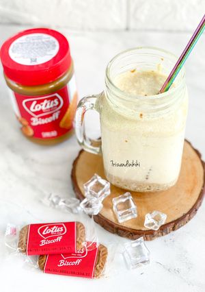 Foto resep Lotus biscoff cookies drink