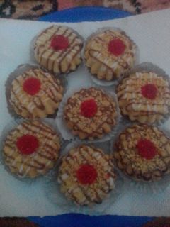 صورة لوصفة حلوه محشيه بالكاوكاو ونستله كراميل