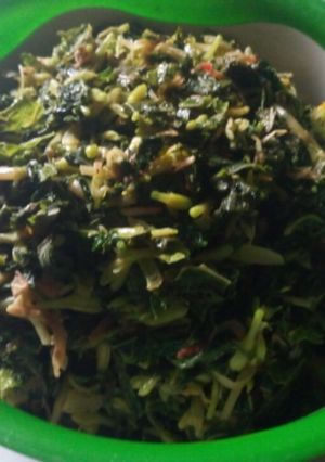 Foto resep Tumis sayur pahit