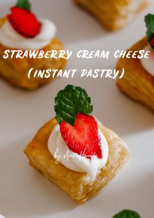 Foto resep Strawberry Cream Cheese Puff